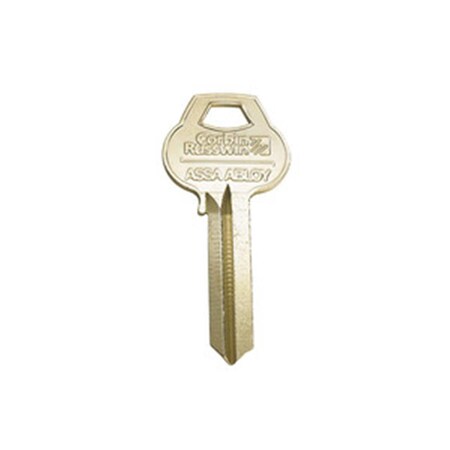 New Courtyard 7 Pin Coined Logo Key Blank with L4 Keyway, Nickel Plated NE2063861